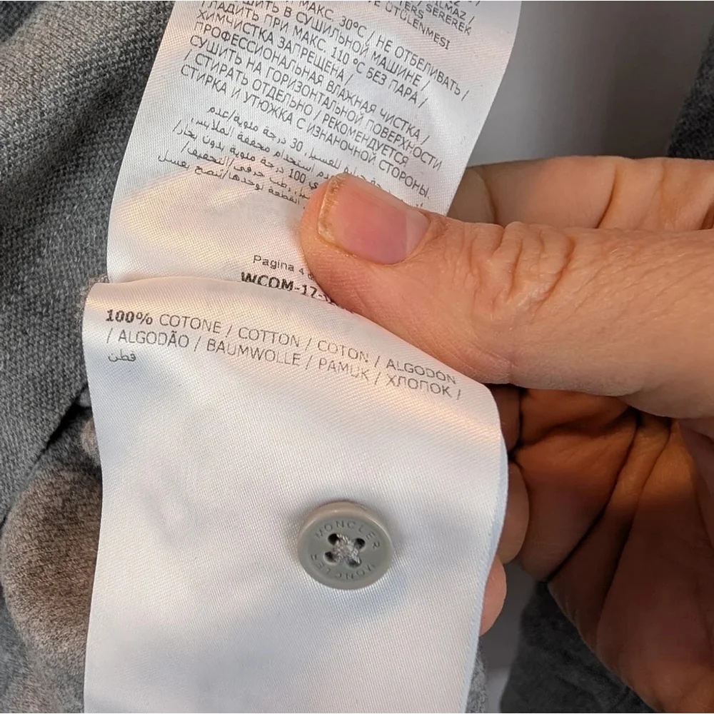 Moncler patch wear long
